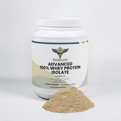 Advanced 100% Whey Protein Isolate (Vanilla)